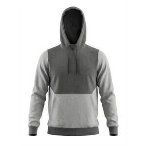 Men's Two-Tone Gray Hoodie Sweatshirt